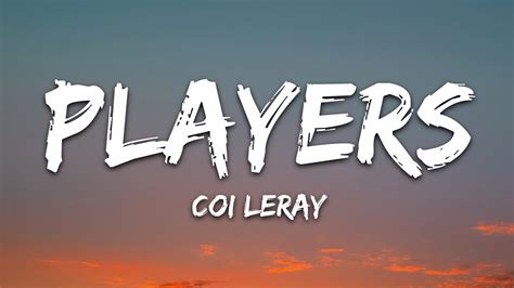 Players (Lyrics) 